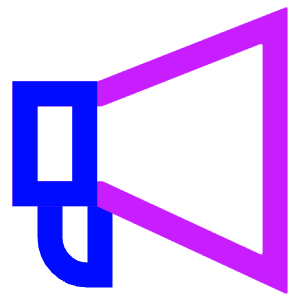Megaphone 2 Icon from Sharp Neon - Free Set