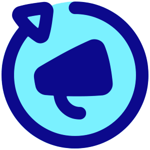 Megaphone Refresh Icon from Plump Pop - Free Set