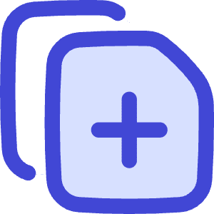 Merge PDF Icon from Flex Duo - Free Set