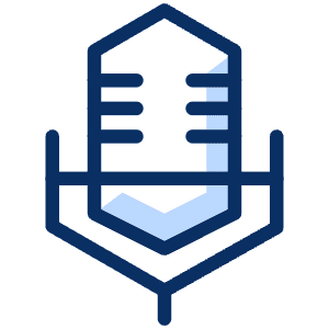 Microphone ON 2 Icon from Cyber Duotone - Free Set
