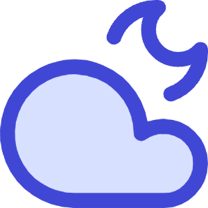 Moon Cloud Icon from Core Duo - Free Set