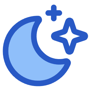 Moon Stars Icon from Plump Duo - Free Set