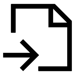 Move File Icon from Sharp Line - Free Set