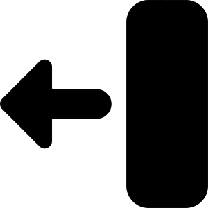 Move Left Icon from Core Solid - Free Set
