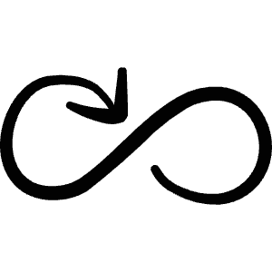 Multimedia Controls Loop Arrow Icon from Freehand Duotone - Free Set