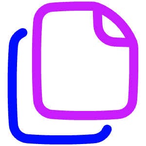 Multiple File 1 Icon from Plump Neon - Free Set