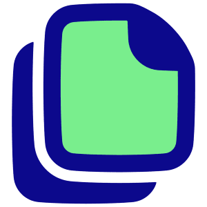 Multiple File 1 Icon from Plump Pop - Free Set