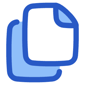Multiple File 1 Icon from Plump Duo - Free Set