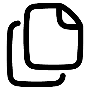 Multiple File 1 Icon from Plump Line - Free Set