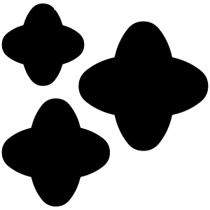 Multiple Stars Icon from Flex Solid - Free Set