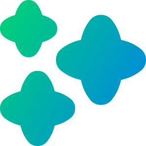 Multiple Stars Icon from Flex Gradient - Free Set