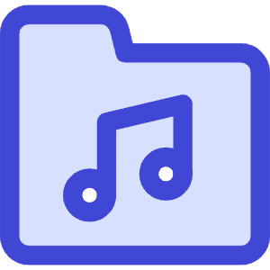 Music Folder Song Icon from Core Duo - Free Set