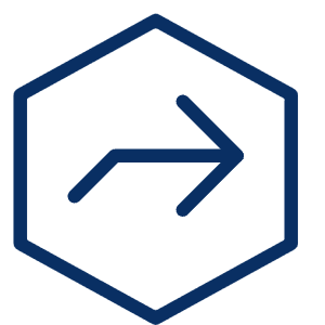 Navigation Next Hexagon 1 Icon from Cyber Line - Free Set