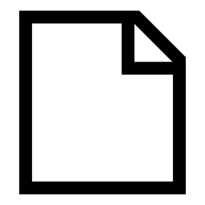 New File Icon from Sharp Line - Free Set