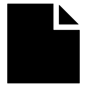 New File Icon from Sharp Solid - Free Set