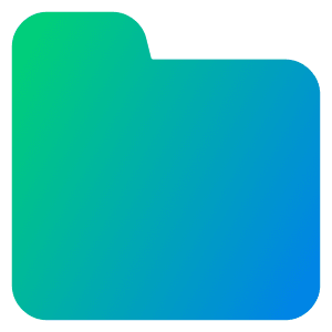 New Folder Icon from Core Gradient - Free Set