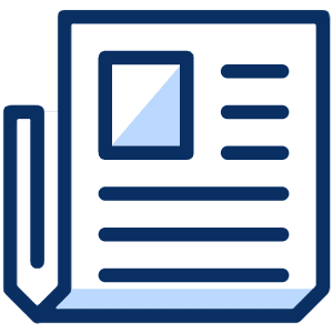 Newspaper 2 Icon from Cyber Duotone - Free Set