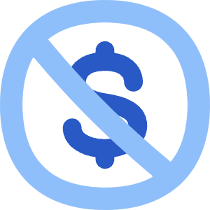 Non Commercial Dollars Icon from Flex Flat - Free Set