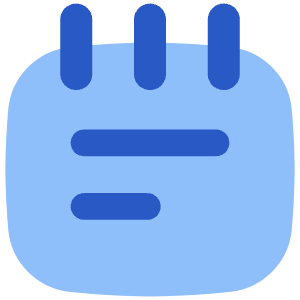 Notepad Text Icon from Flex Flat - Free Set