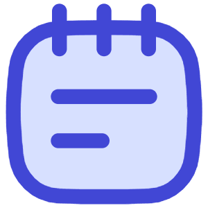 Notepad Text Icon from Flex Duo - Free Set
