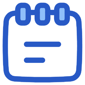 Notepad Text Icon from Plump Duo - Free Set