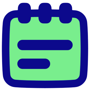 Notepad Text Icon from Plump Pop - Free Set