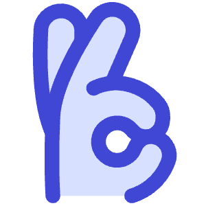 Ok Hand Icon from Core Duo - Free Set