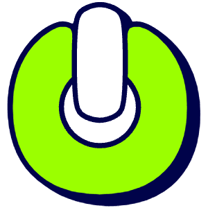 On Off 1 Icon from Stickies Duo - Free Set