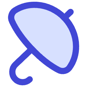 Open Umbrella Icon from Flex Duo - Free Set