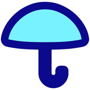 Open Umbrella Icon from Plump Pop - Free Set
