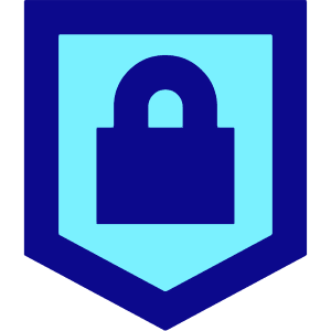 Padlock Shield Icon from Sharp Pop - Free Set