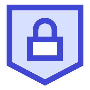 Padlock Shield Icon from Sharp Duo - Free Set