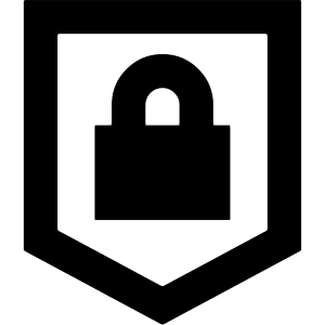 Padlock Shield Icon from Sharp Remix - Free Set