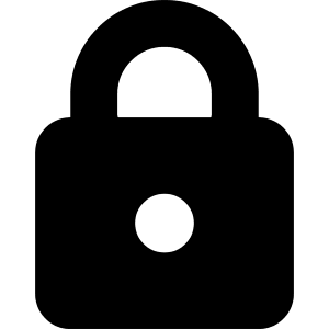 Padlock Square 1 Icon from Core Solid - Free Set