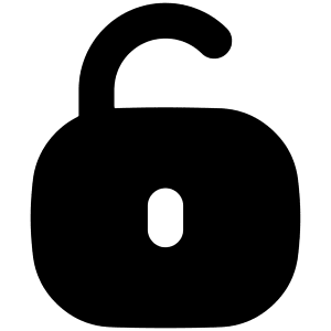 Padlock Square 2 Icon from Flex Solid - Free Set