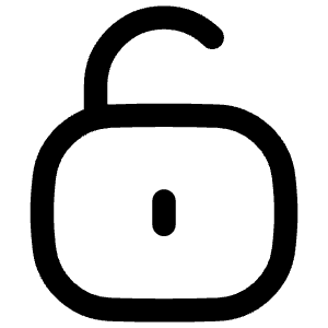 Padlock Square 2 Icon from Flex Line - Free Set