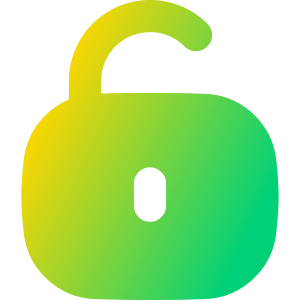 Padlock Square 2 Icon from Flex Gradient - Free Set