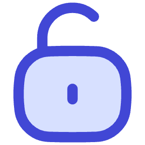 Padlock Square 2 Icon from Flex Duo - Free Set