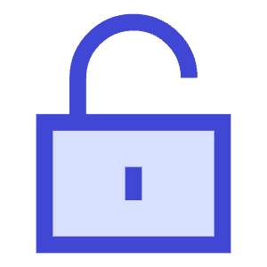 Padlock Square 2 Icon from Sharp Duo - Free Set