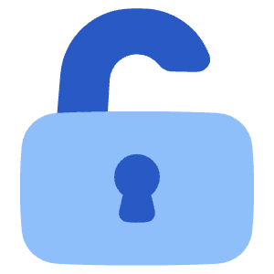 Padlock Square 2 Icon from Plump Flat - Free Set