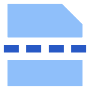 Page Break Icon from Sharp Flat - Free Set