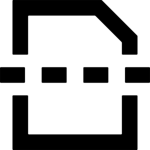 Page Break Icon from Sharp Remix - Free Set