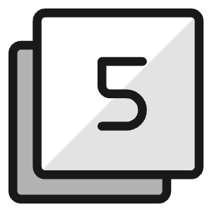 Paginate Filter 5 Icon from Ultimate Colors - Free Set