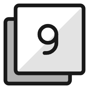 Paginate Filter 9 Icon from Ultimate Colors - Free Set
