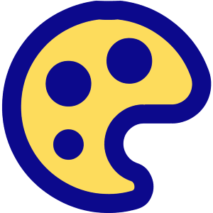 Paint Palette Icon from Core Pop - Free Set
