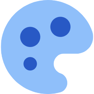 Paint Palette Icon from Core Flat - Free Set