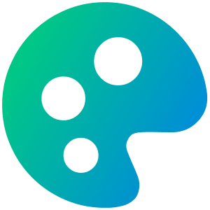 Paint Palette Icon from Plump Gradient - Free Set