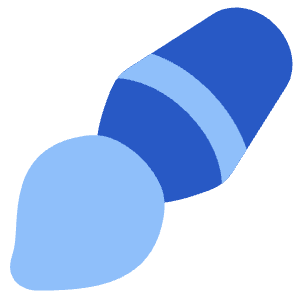 Paintbrush 2 Icon from Plump Flat - Free Set