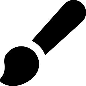 Paintbrush 2 Icon from Core Solid - Free Set