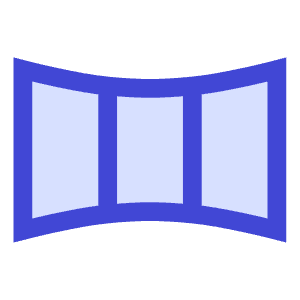 Panoramic Screen Icon from Sharp Duo - Free Set
